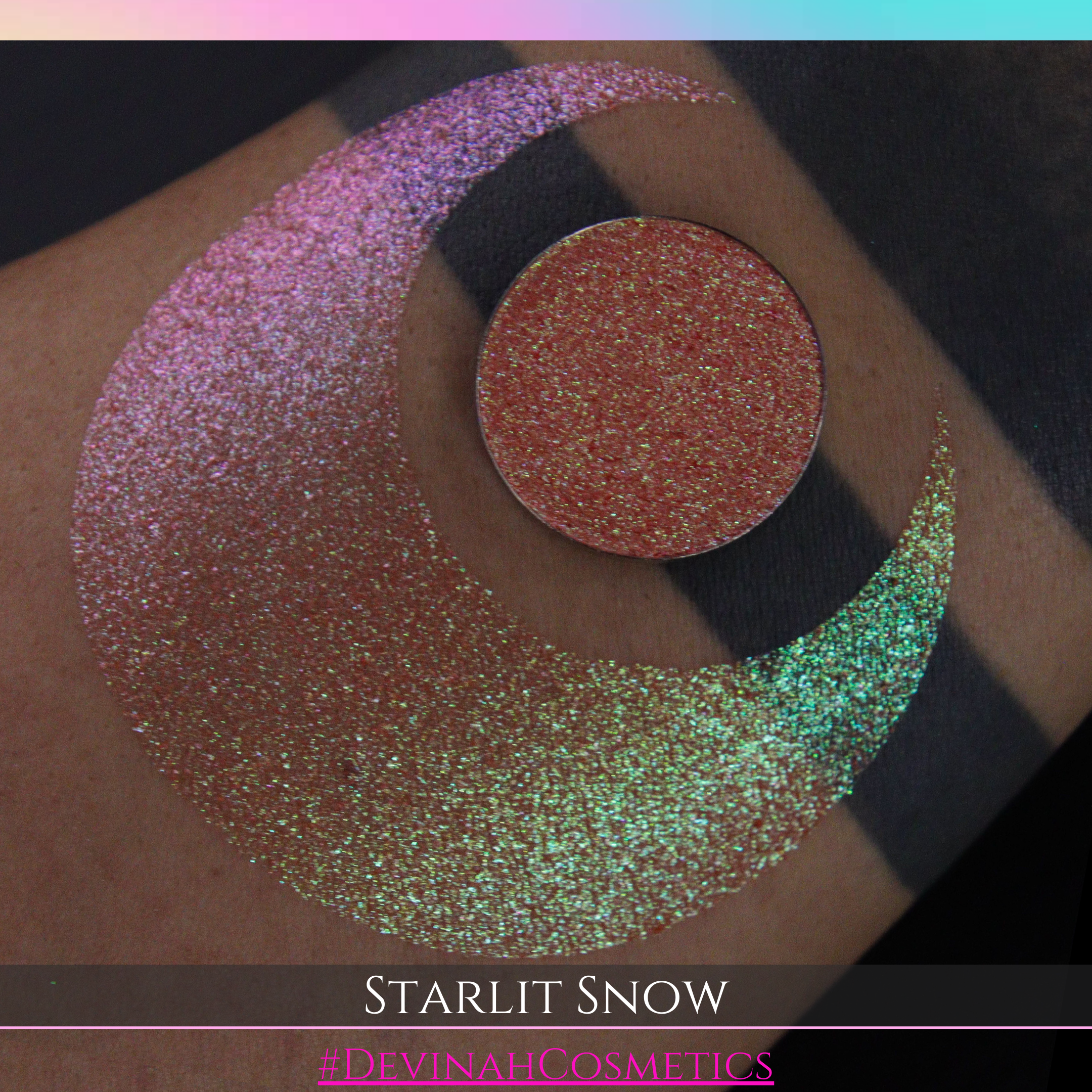 STARLIT SNOW Pressed Pigment – Devinah Cosmetics