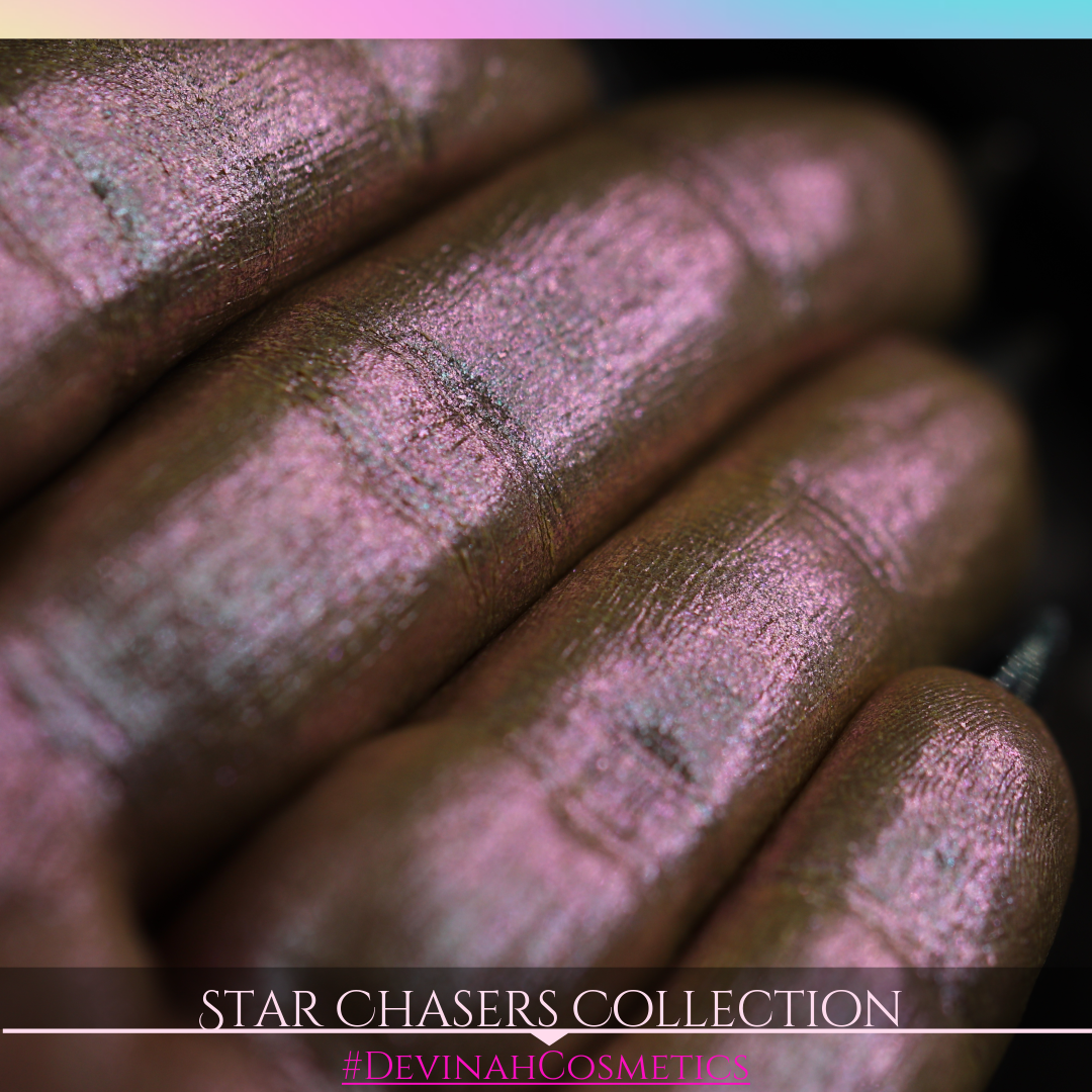 Star Chaser duochrome multichome eyeshadow eye shadow pink yellow geen