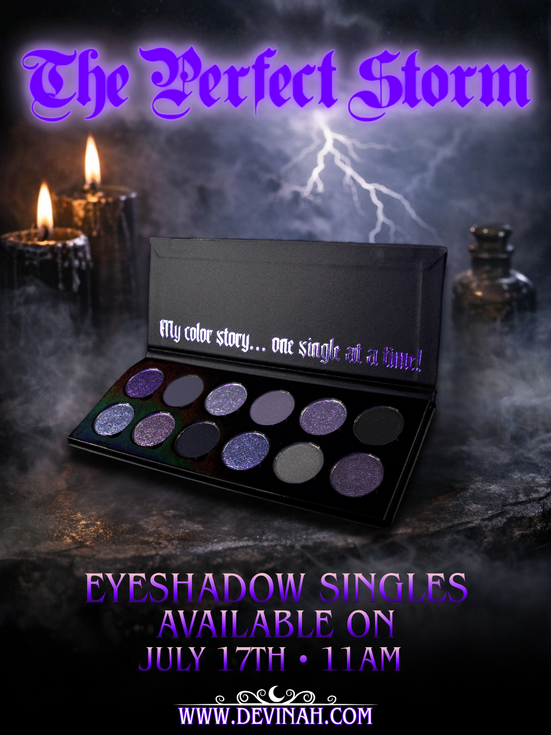 The Perfect Storm Collection Returns As Individual Eyeshadow Singles