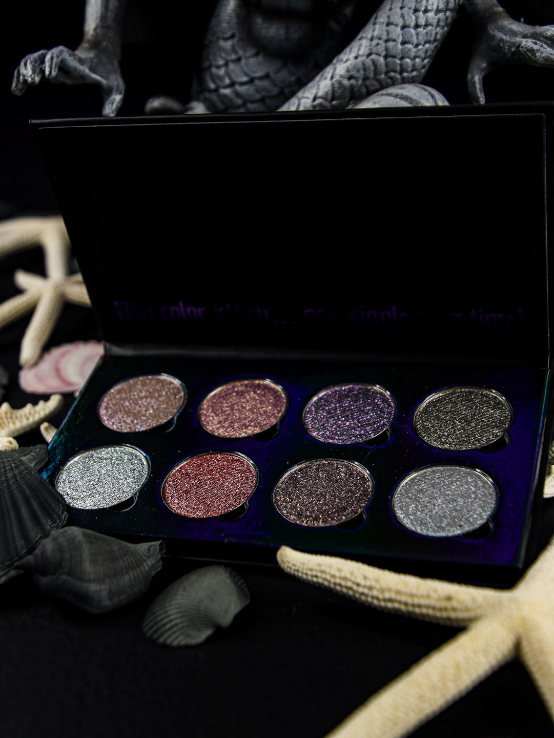 Haunted Harbor eyeshadow collection by Devinah Cosmetics
