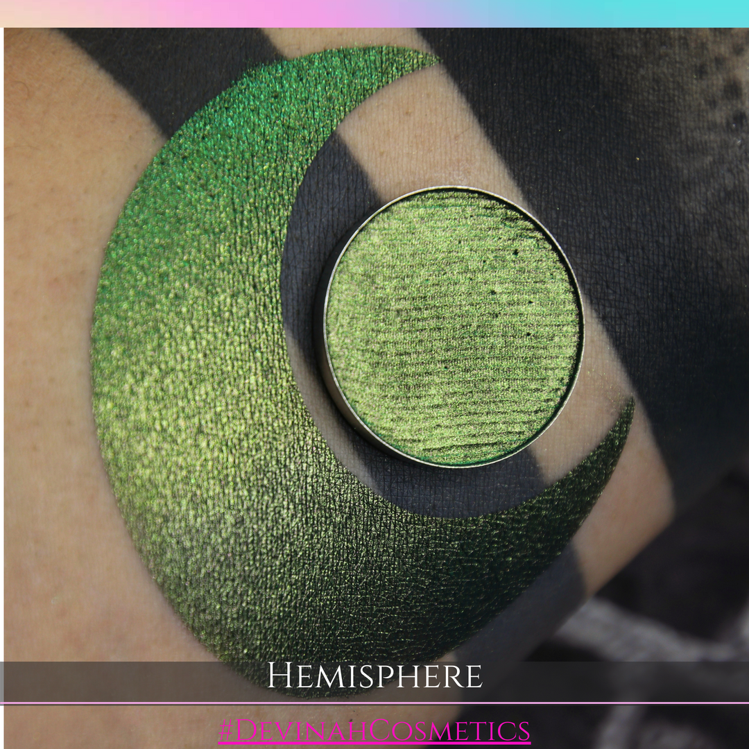 Multichrome multi chrome blue green brown taupe eyeshadow eye shadow