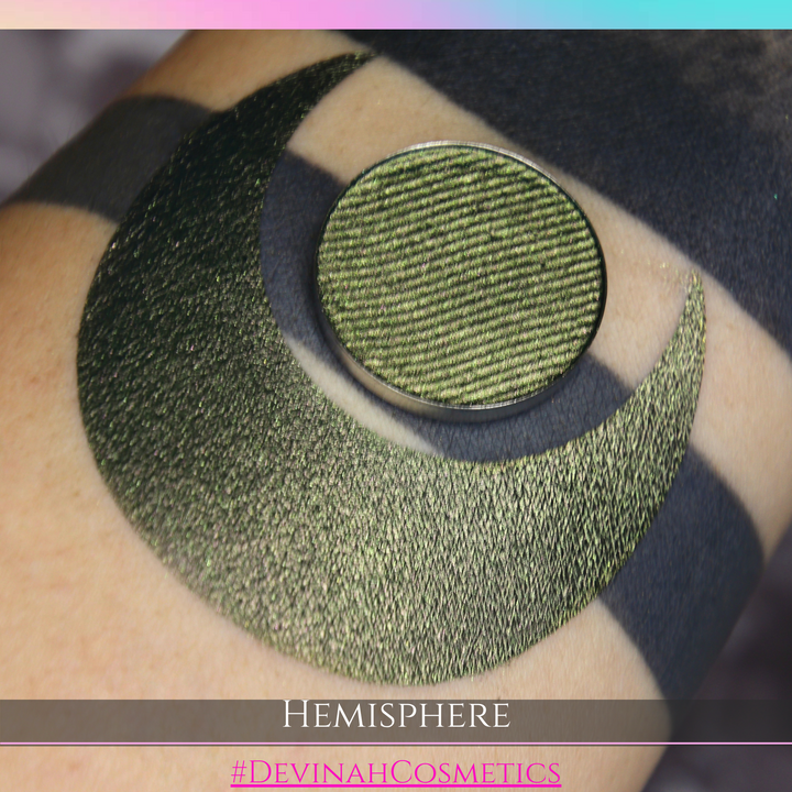 Multichrome multi chrome blue green brown taupe eyeshadow eye shadow