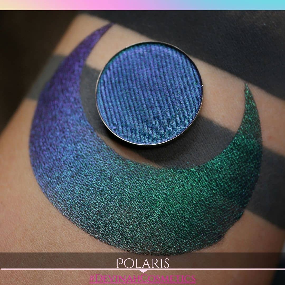 Multichrome multi chrome red purple blue green eyeshadow eye shadow