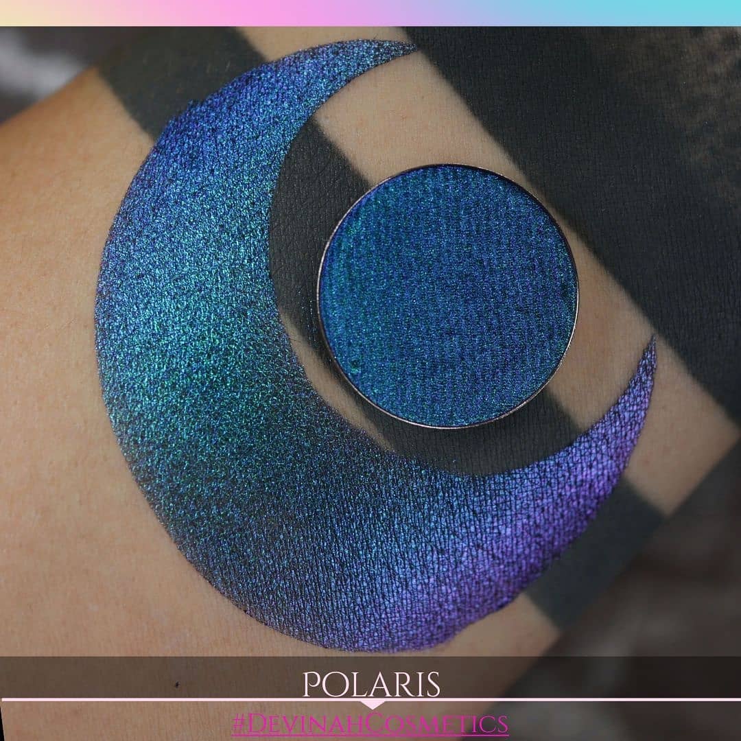 Multichrome multi chrome red purple blue green eyeshadow eye shadow