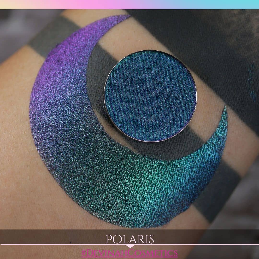 Multichrome multi chrome red purple blue green eyeshadow eye shadow