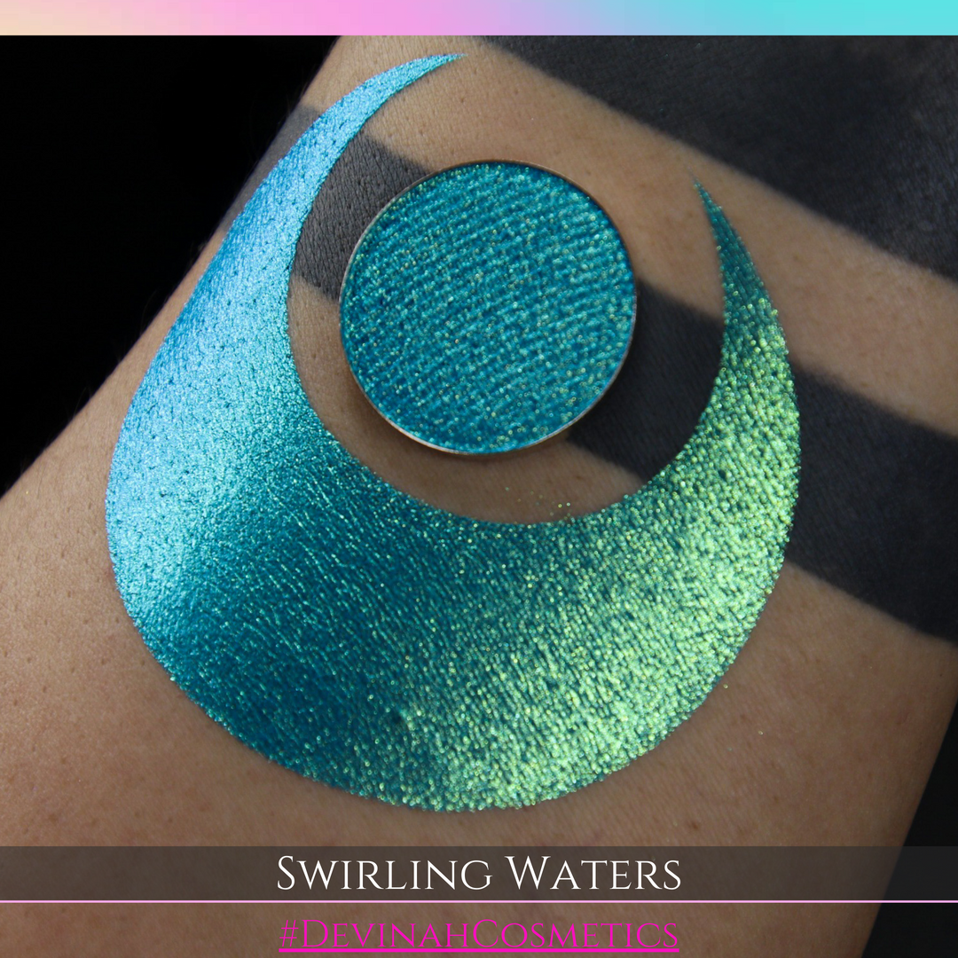 SWIRLING WATERS Pressed Pigment