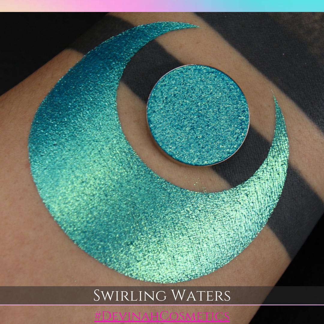 SWIRLING WATERS Pressed Pigment