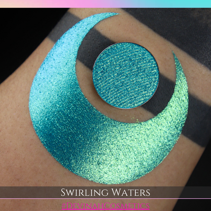 SWIRLING WATERS Pressed Pigment