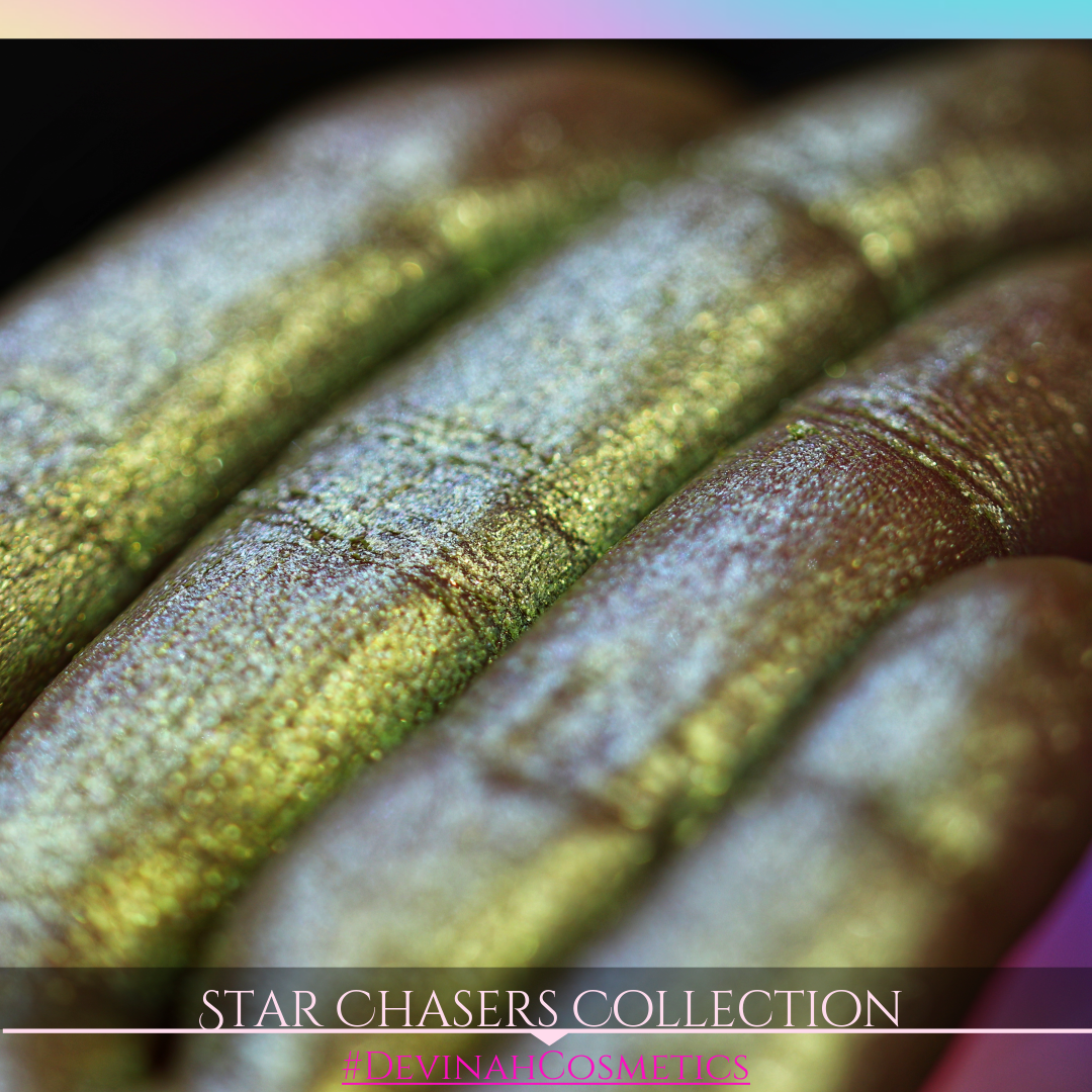 Star Chaser duochrome multichome eyeshadow eye shadow blue gold green