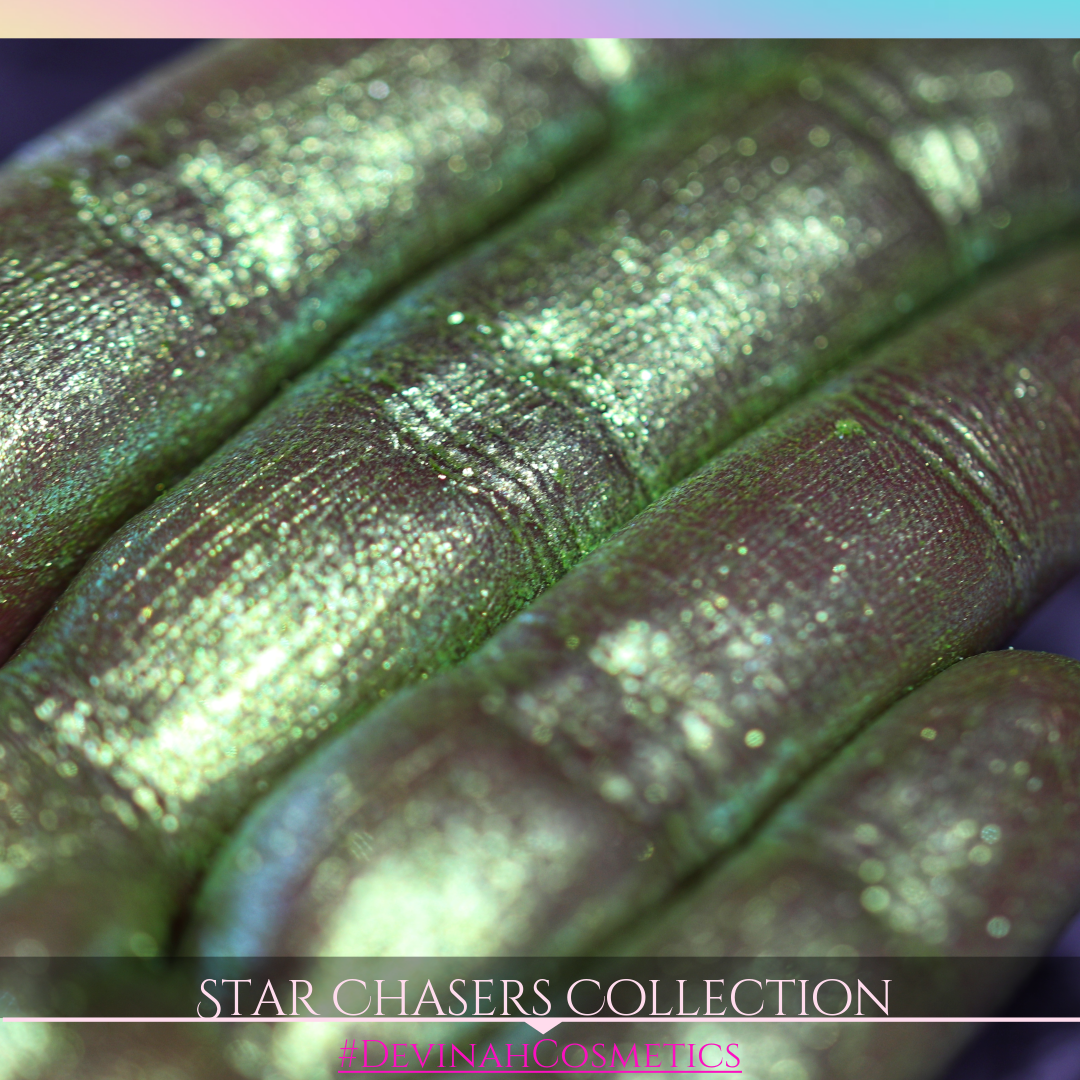 Star Chaser duochrome multichome eyeshadow eye shadow blue gold green