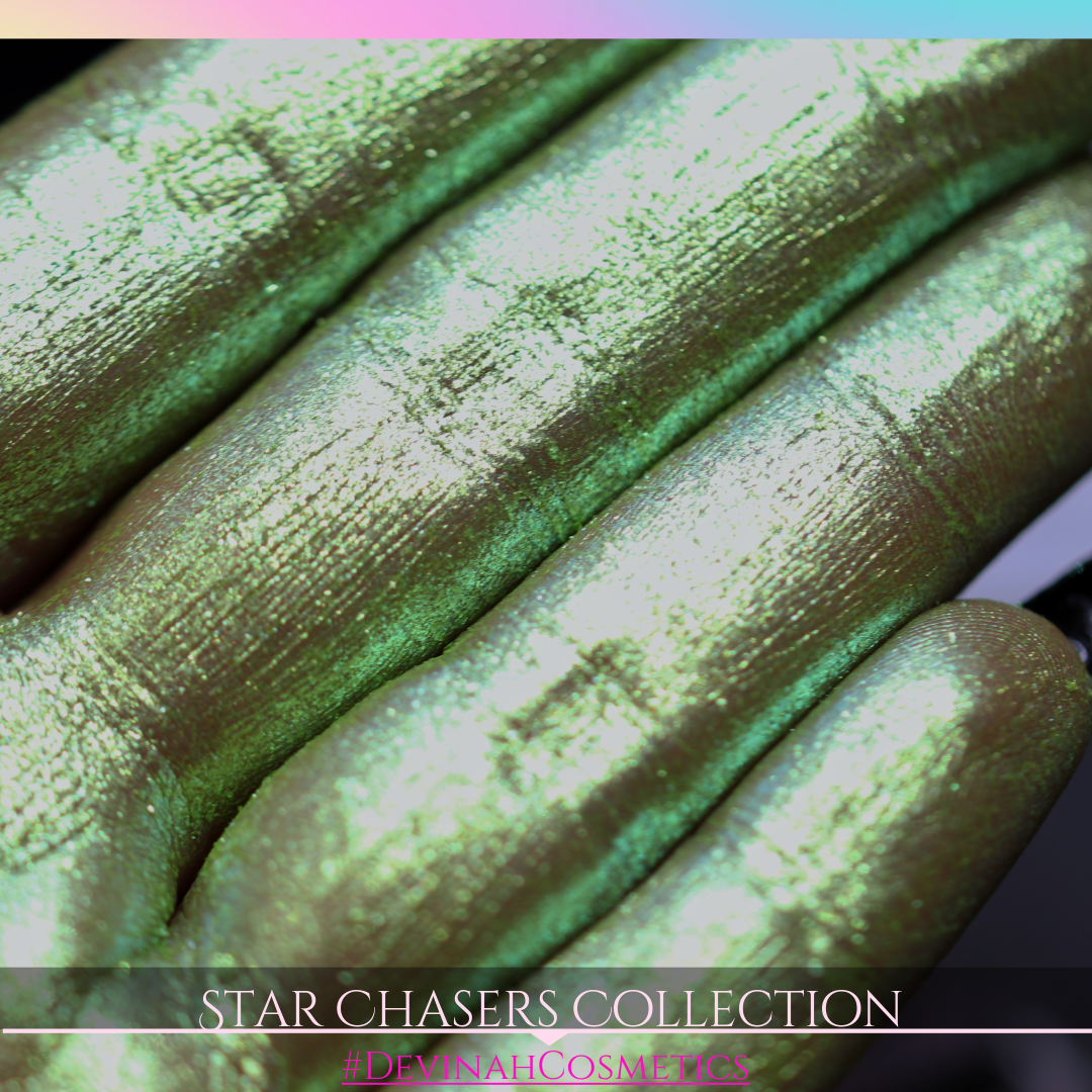 Star Chaser duochrome multichome eyeshadow eye shadow blue gold green