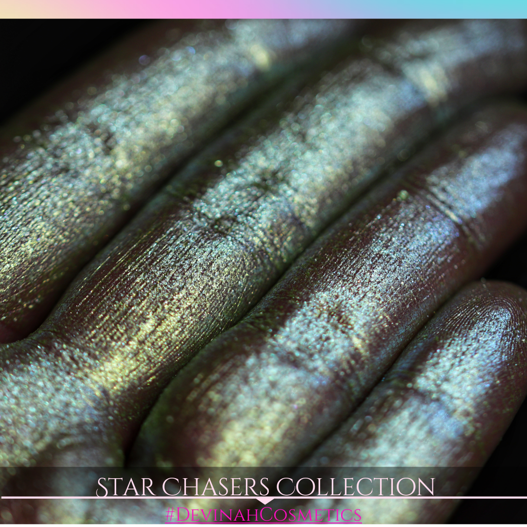 Star Chaser duochrome multichome eyeshadow eye shadow blue gold green