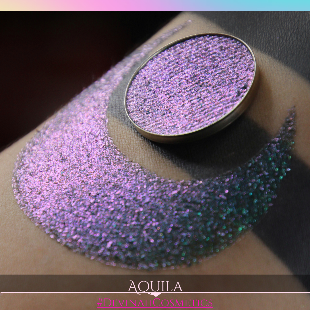 Star Chaser duochrome multichome eyeshadow eye shadow pink teal green