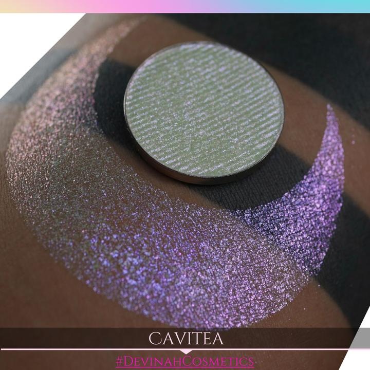 Cavitea Sugar Drops purple red orange yellow sparkle eyeshadow