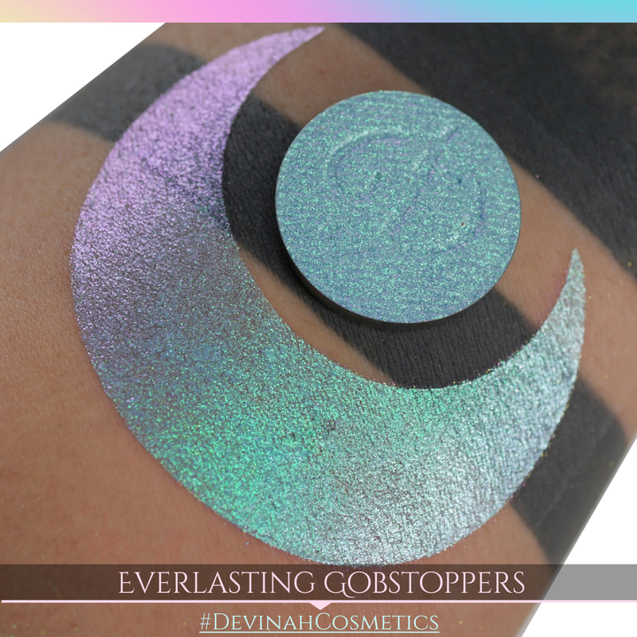 Everlasting Gobstoppers Glitter Multichrome Duochrome Color Morph Pressed Pigment Eyeshadow