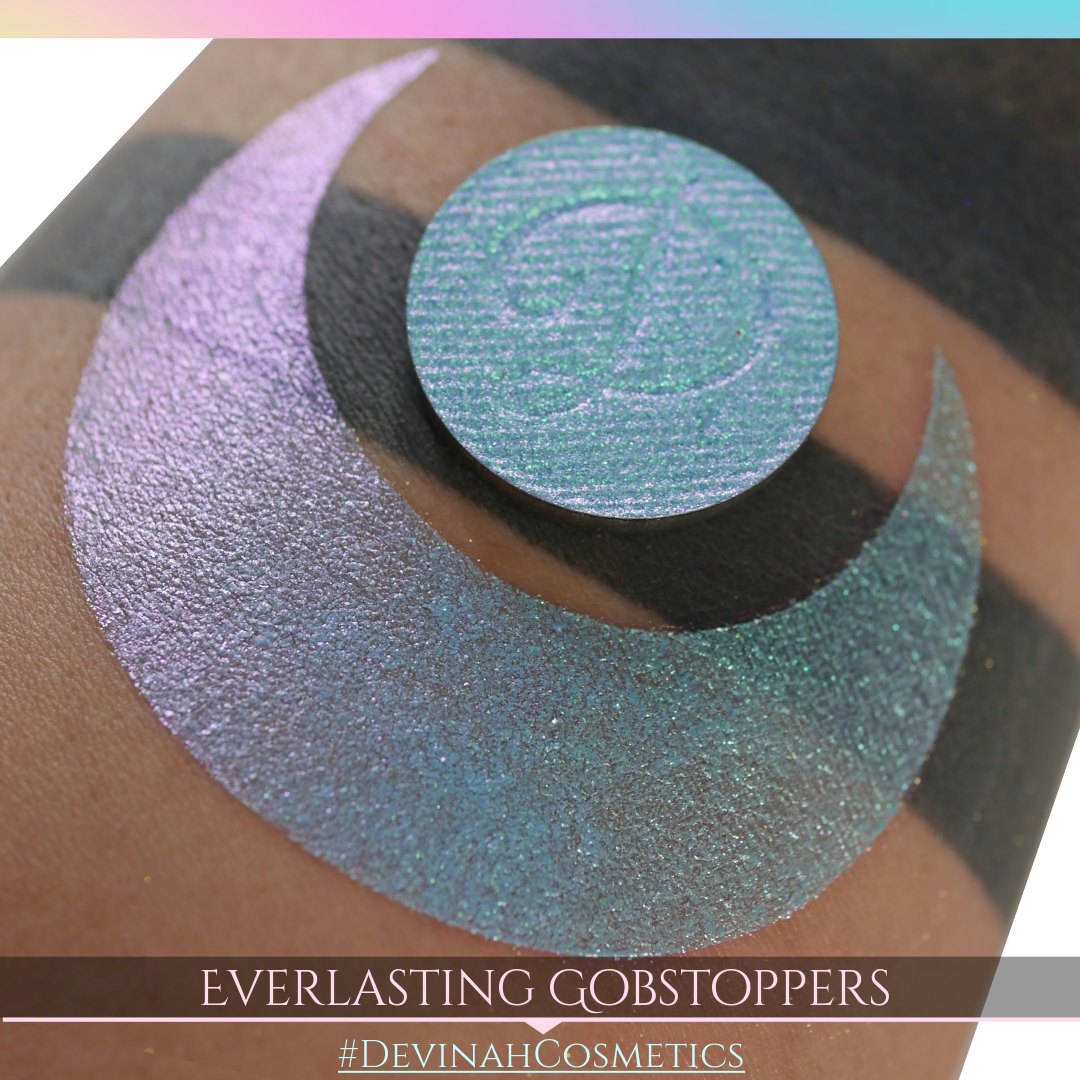 Everlasting Gobstoppers Glitter Multichrome Duochrome Color Morph Pressed Pigment Eyeshadow