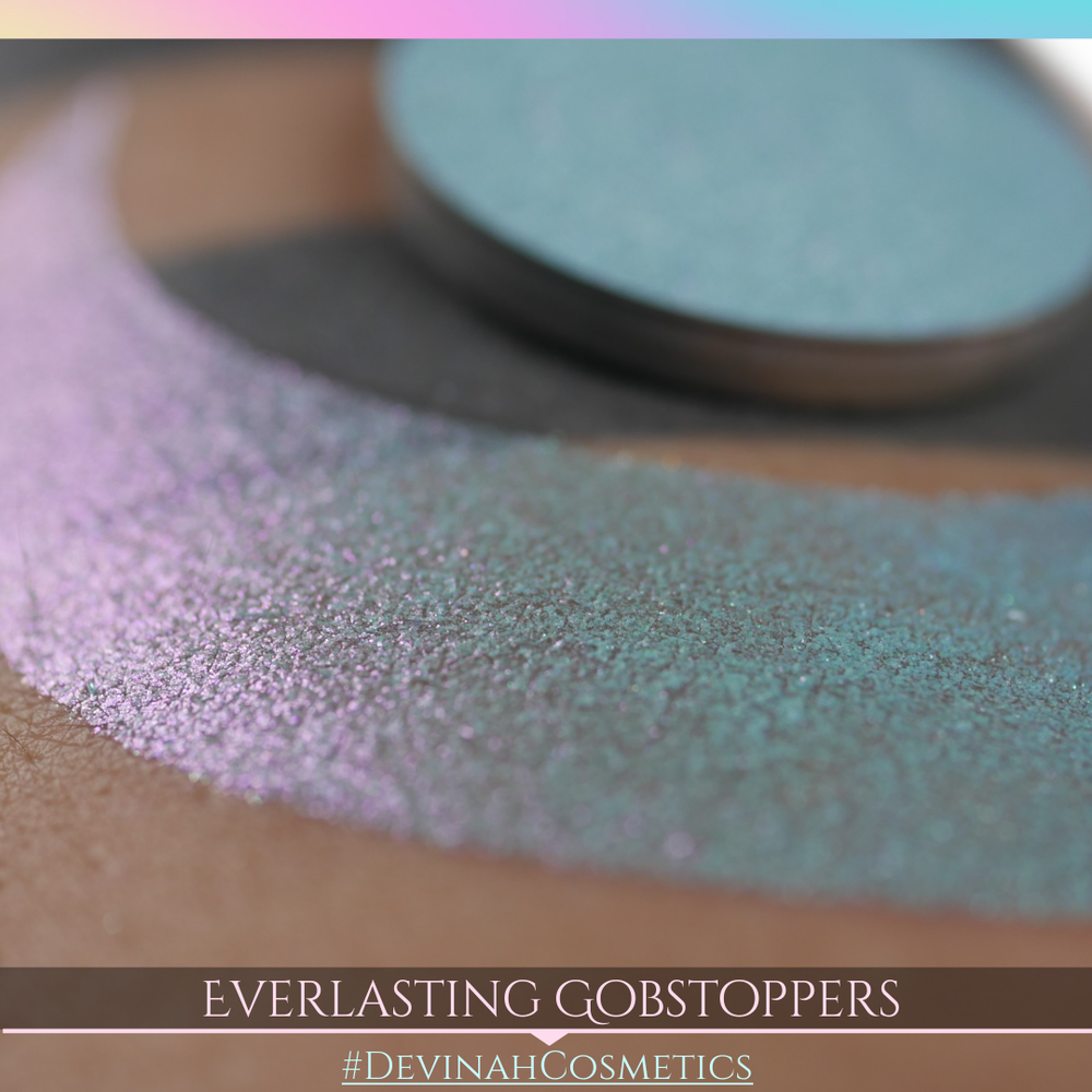 Everlasting Gobstoppers Glitter Multichrome Duochrome Color Morph Pressed Pigment Eyeshadow