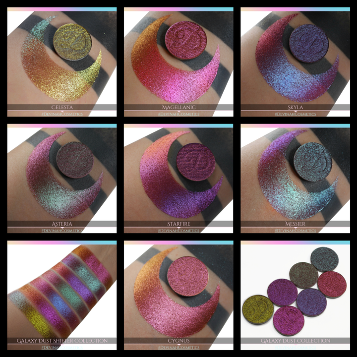 Duochrome Multichrome Eyeshadow Color Morph Shifting Pigments