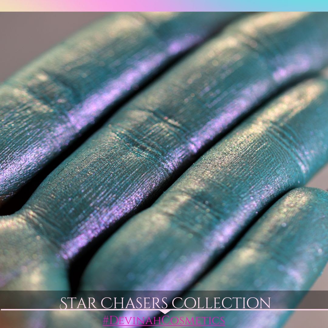 Star Chaser duochrome multichome eyeshadow eye shadow pink blue gold green