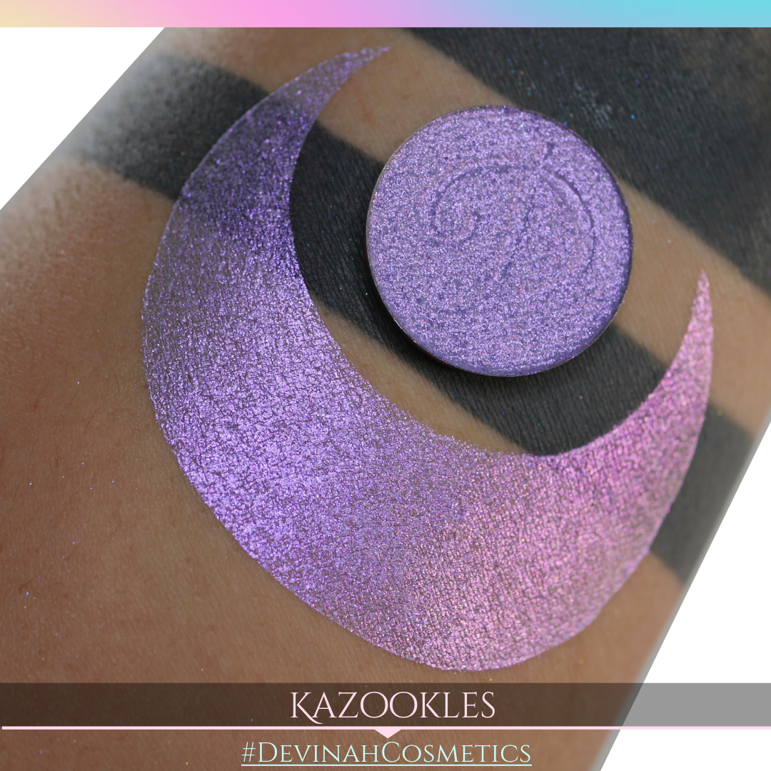 Kazookles Glitter Multichrome Duochrome Color Morph Pressed Pigment Eyeshadow