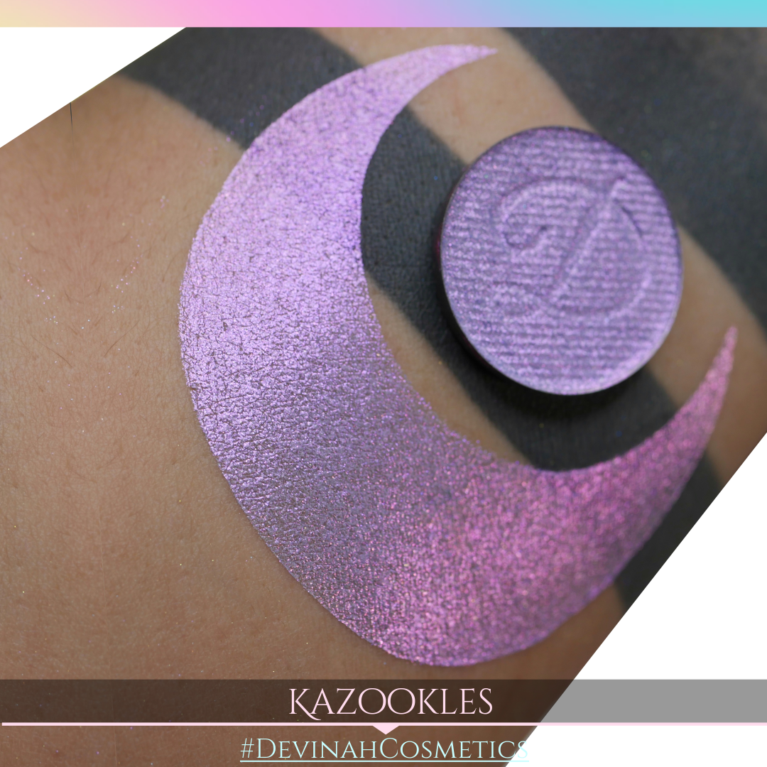 Kazookles Glitter Multichrome Duochrome Color Morph Pressed Pigment Eyeshadow