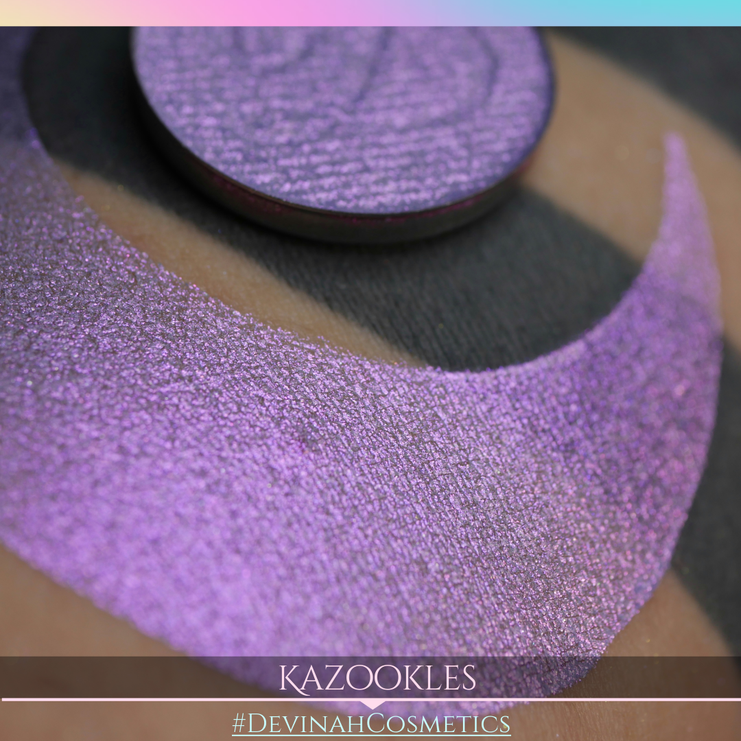 Kazookles Glitter Multichrome Duochrome Color Morph Pressed Pigment Eyeshadow