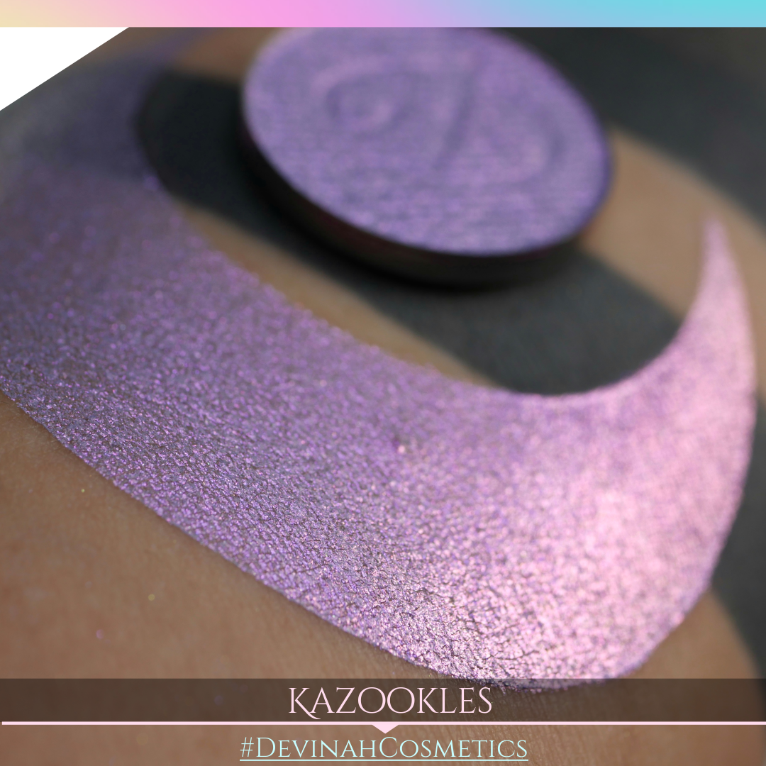 Kazookles Glitter Multichrome Duochrome Color Morph Pressed Pigment Eyeshadow