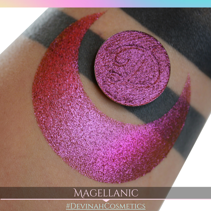 Magellanic Glitter Multichrome Duochrome Color Morph Pressed Pigment Eyeshadow