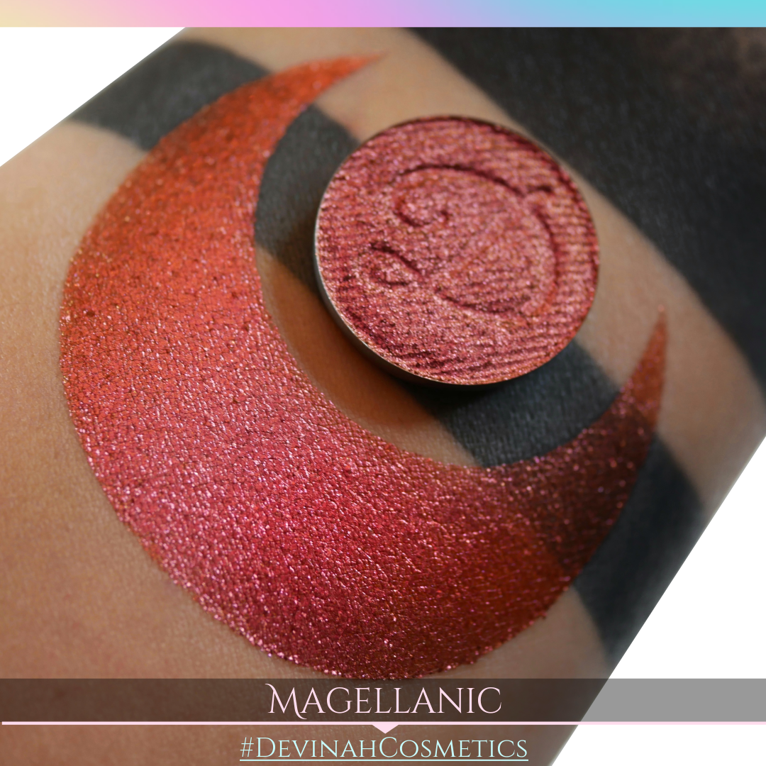 Magellanic Glitter Multichrome Duochrome Color Morph Pressed Pigment Eyeshadow