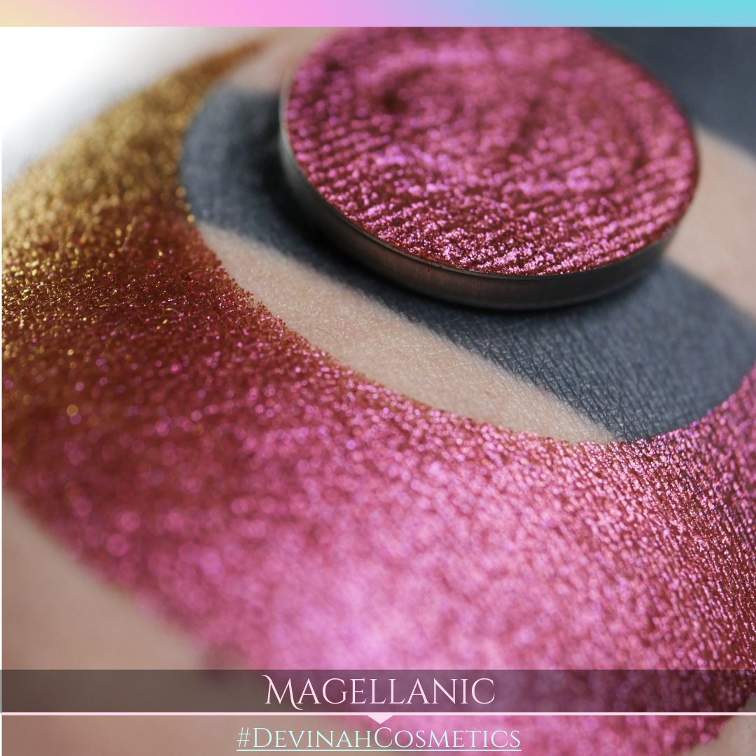 Magellanic Glitter Multichrome Duochrome Color Morph Pressed Pigment Eyeshadow