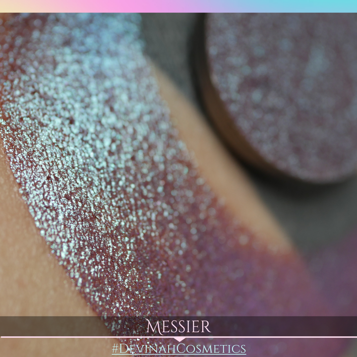 Messier Glitter Multichrome Duochrome Color Morph Pressed Pigment Eyeshadow