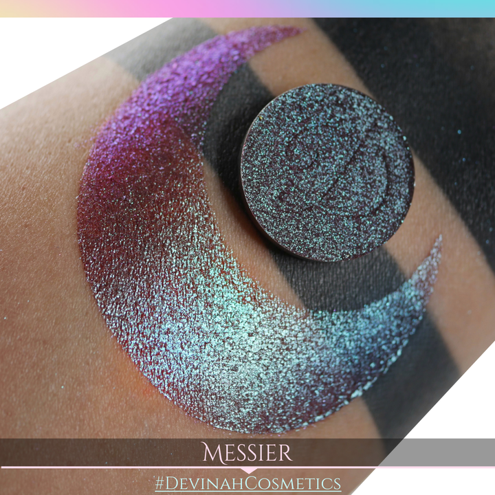 Messier Glitter Multichrome Duochrome Color Morph Pressed Pigment Eyeshadow