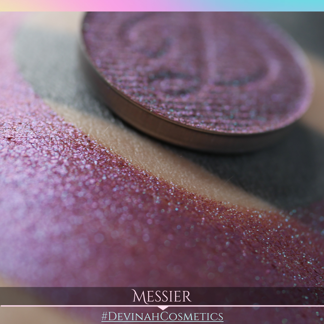 Messier Glitter Multichrome Duochrome Color Morph Pressed Pigment Eyeshadow