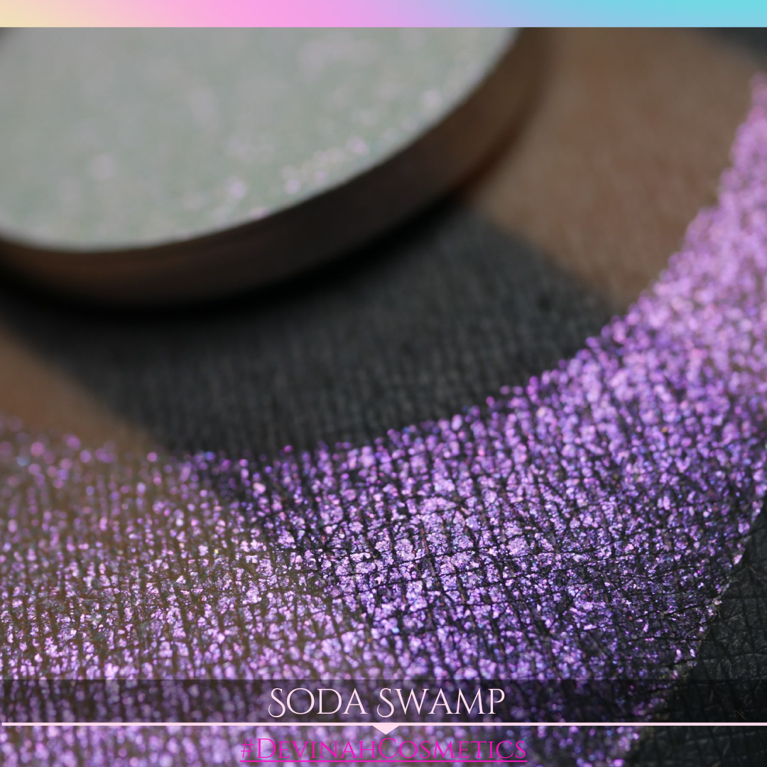 Soda Swamp Sugar Drops sweet and delicious sparkling glittery eyeshadow collection