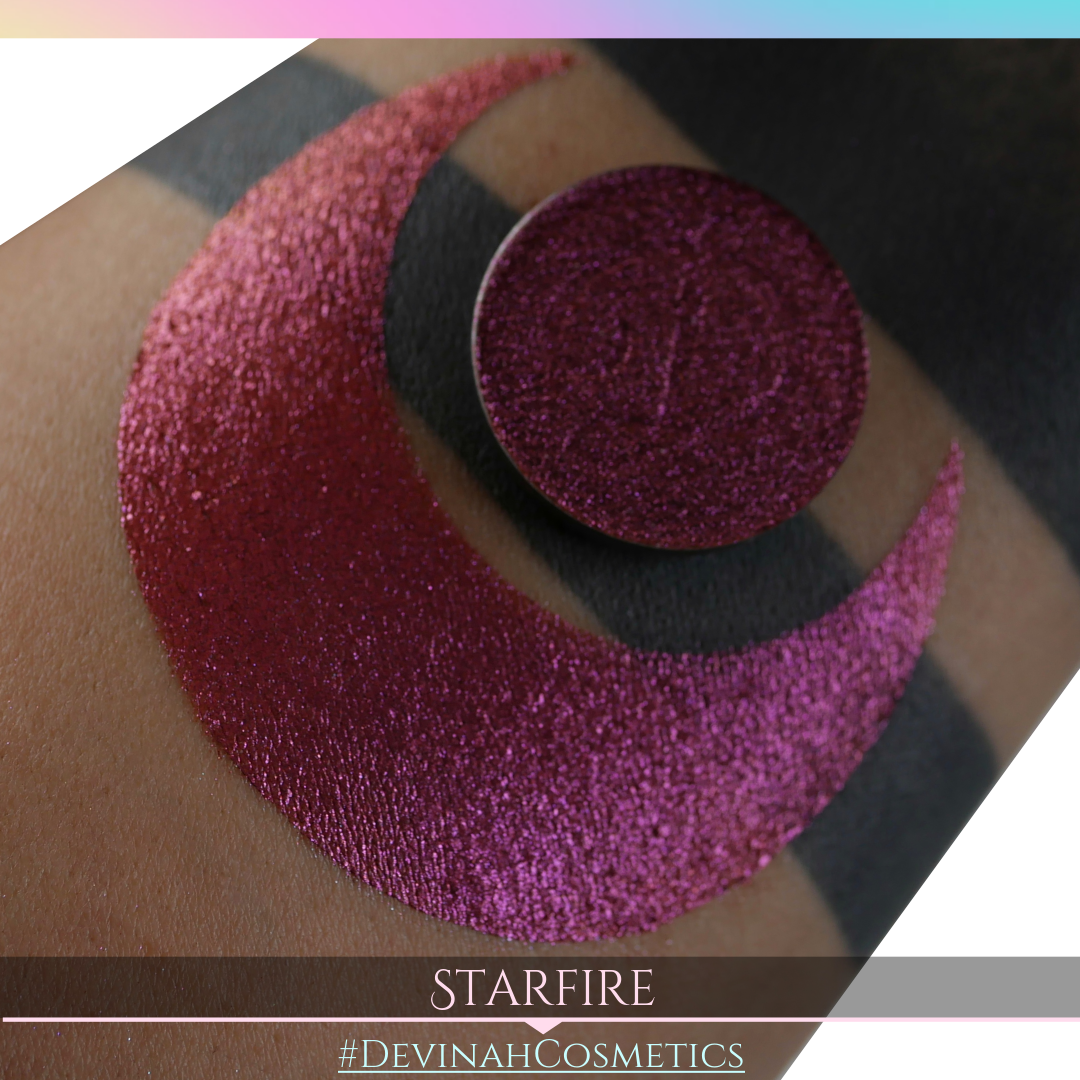 Starfire Glitter Multichrome Duochrome Color Morph Pressed Pigment Eyeshadow