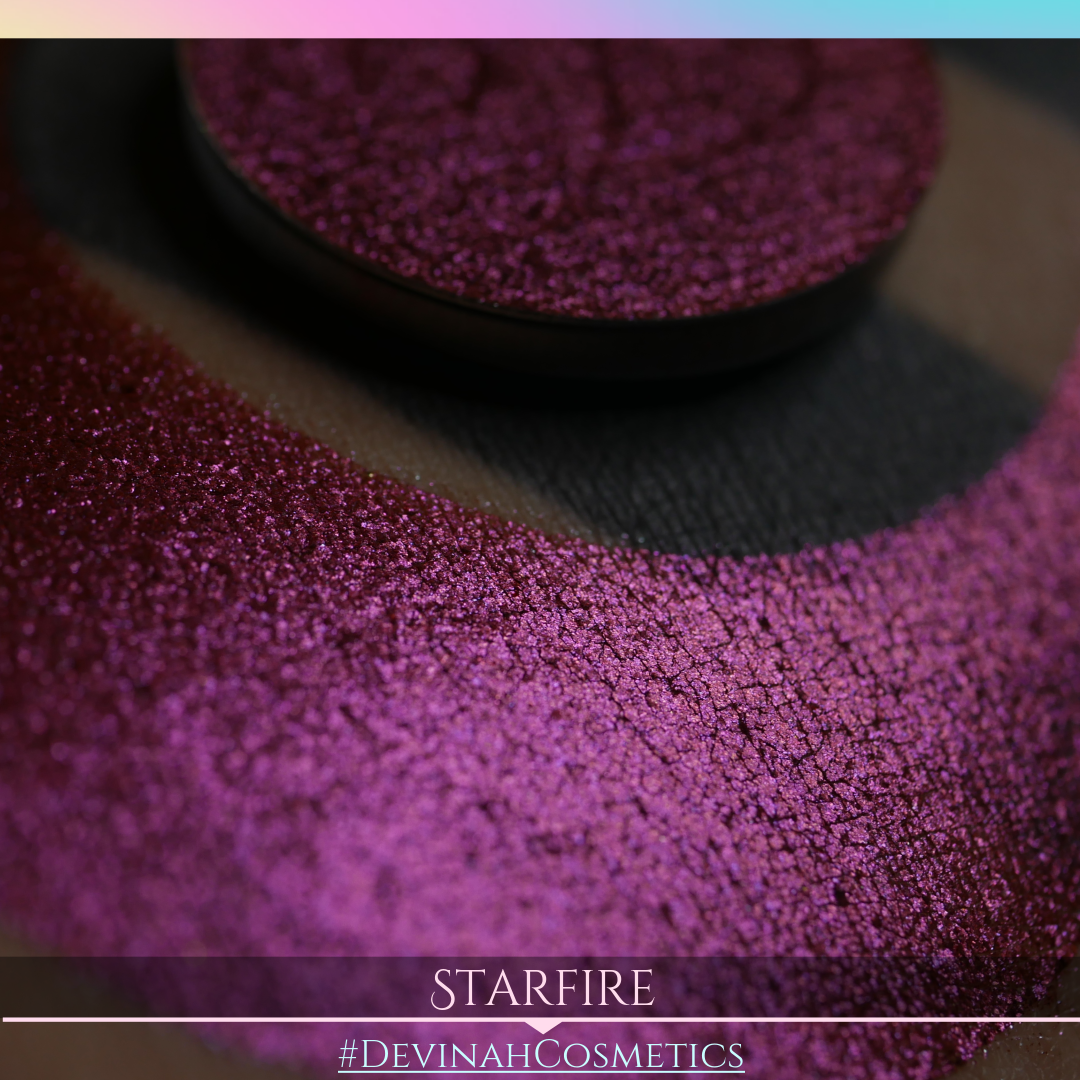 Starfire Glitter Multichrome Duochrome Color Morph Pressed Pigment Eyeshadow
