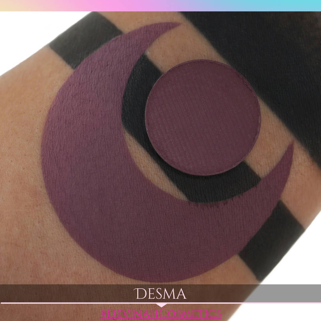 Burgundy plum matte eyeshadow