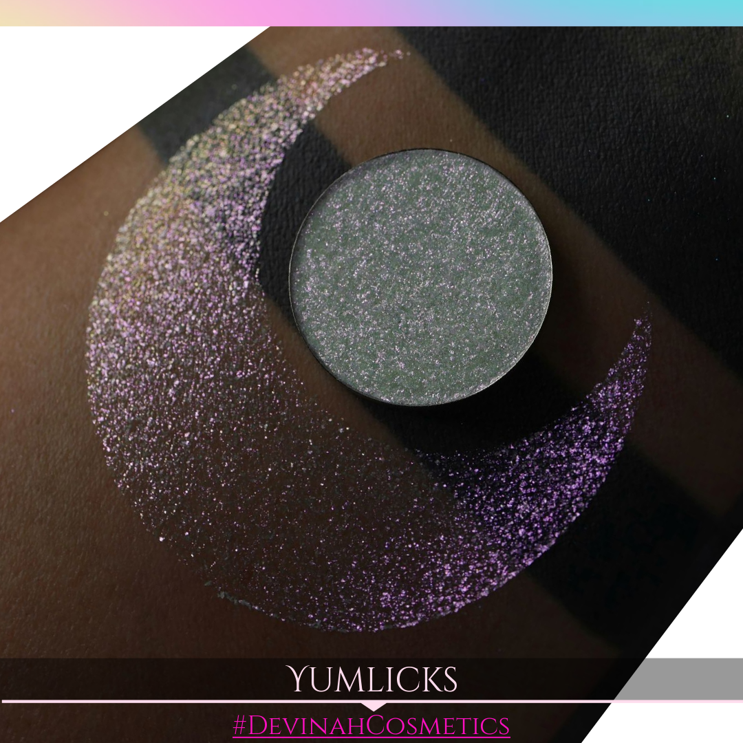 Yumlicks Sugar Drops yellow red pink sparkly eyeshadow